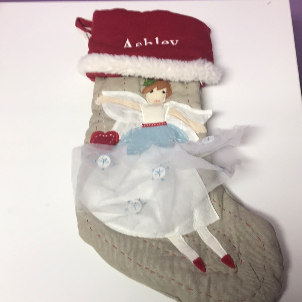 Pottery Barn Christmas Stocking - “Ashley”